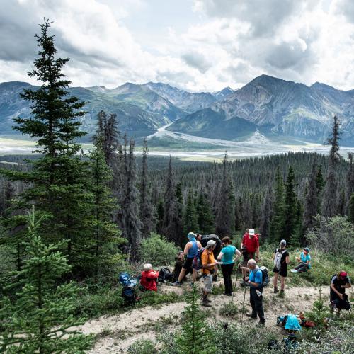 Ruby Range Adventure Gold Rush Tour Van Portion hiking kluane lake RS.jpg